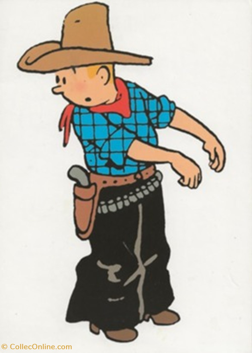 Tintin cartes postales bande dessinee tintin