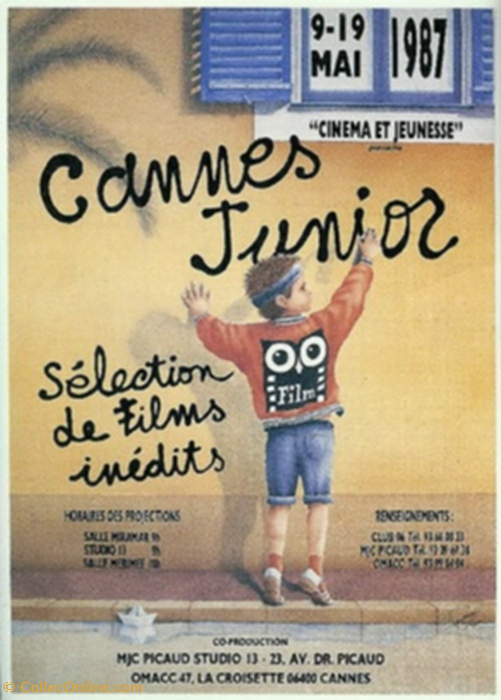 cartes postales autres cannes junior 1987