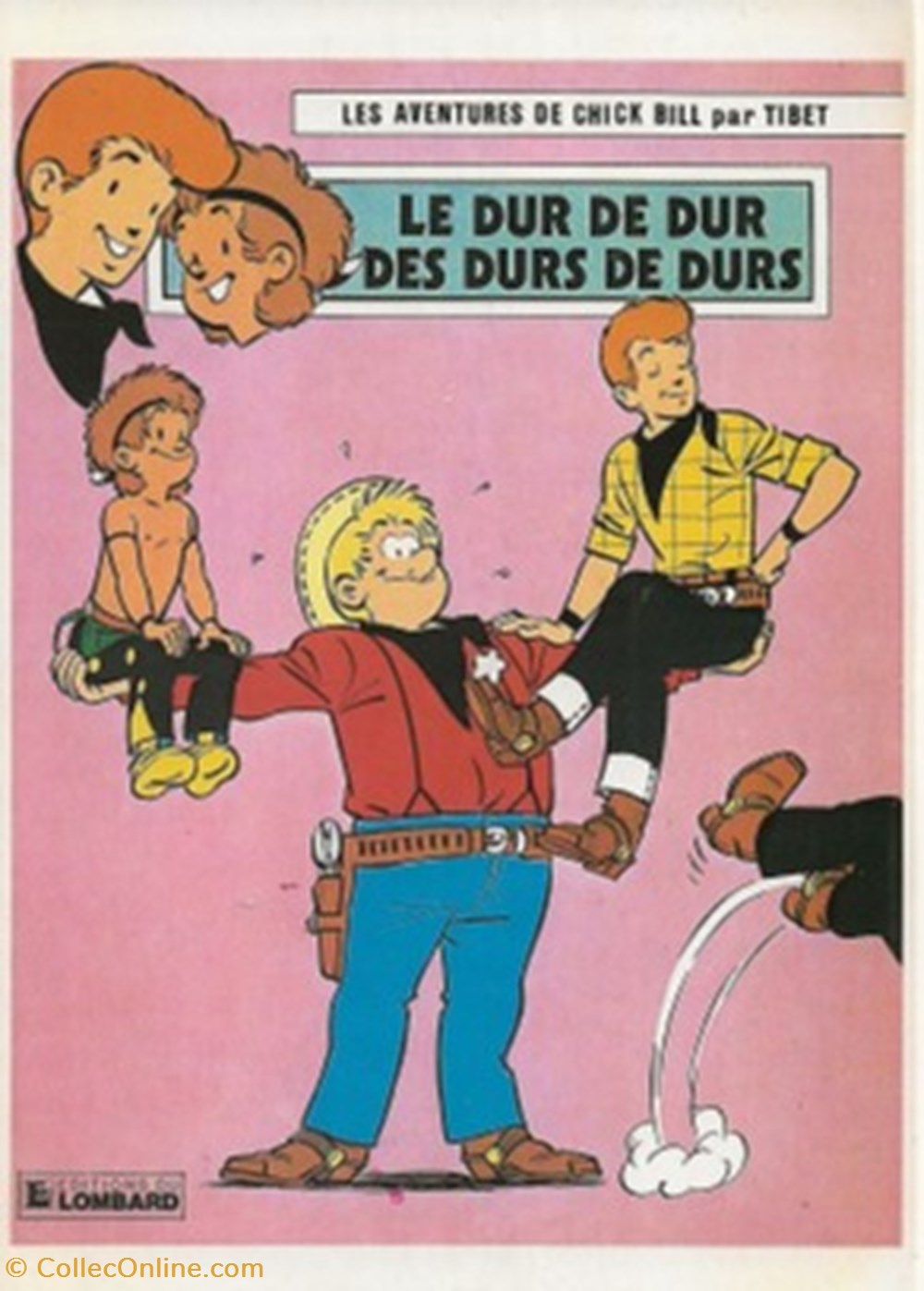 Chick Bill cartes postales bande dessinee chick bill