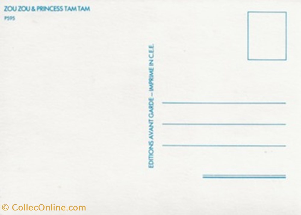 Zou Zou cartes postales autres zou zou