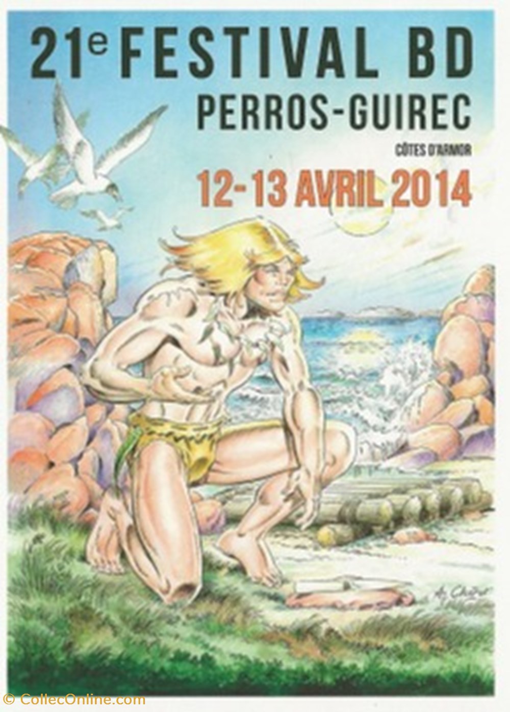 Perros-Guirrec (22) 2014 cartes postales bande dessinee perros guirrec 22 2014