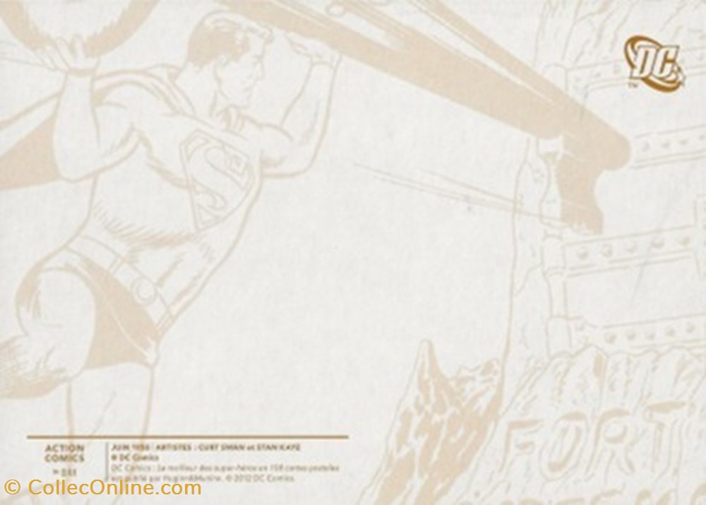 cartes postales bande dessinee action comics