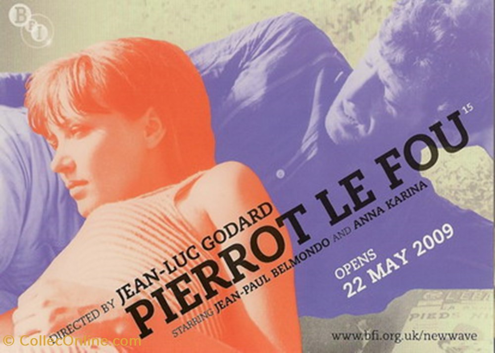 Pierrot le fou cartes postales autres pierrot le fou