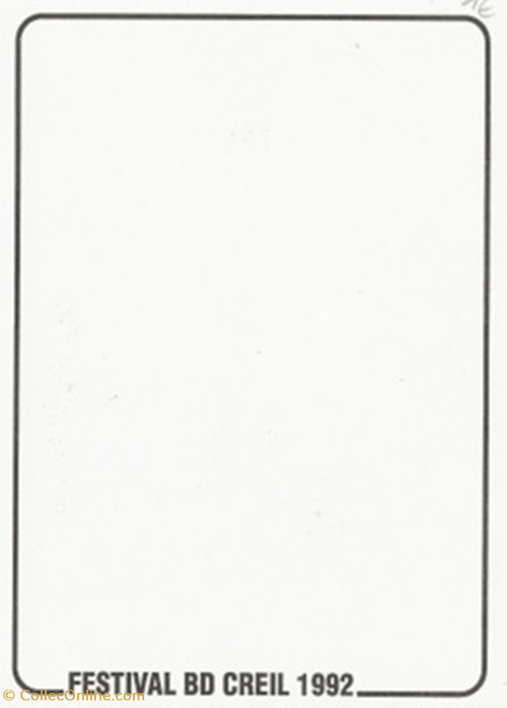 Creil (60) 1992 cartes postales bande dessinee creil 60 1992