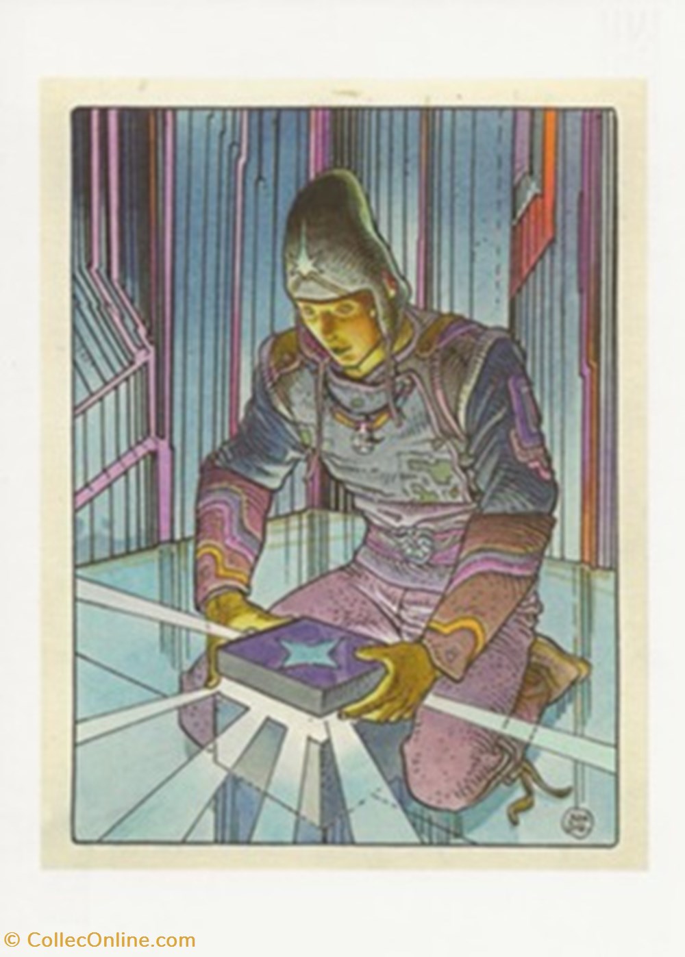 Moebius cartes postales bande dessinee moebius