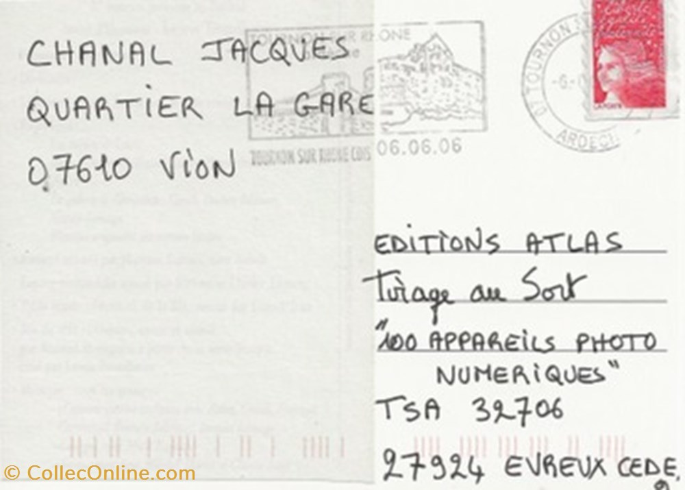Bourg les Valence (26) 2002 cartes postales bande dessinee bourg les valence 26 2002