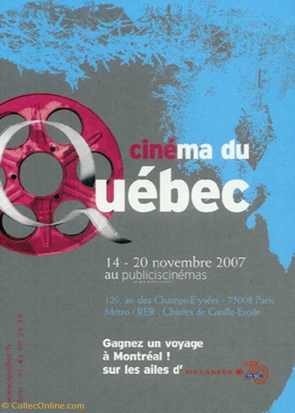 cartes postales autres paris cinema du quebec 2007