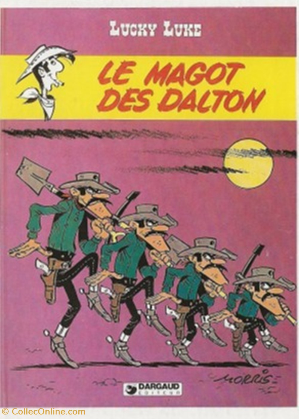 Lucky Luke cartes postales bande dessinee lucky luke