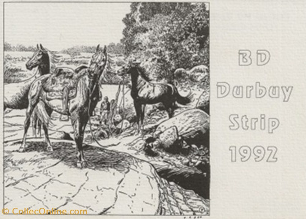 Durbuy (Belgique) 1992 cartes postales bande dessinee durbuy belgique 1992