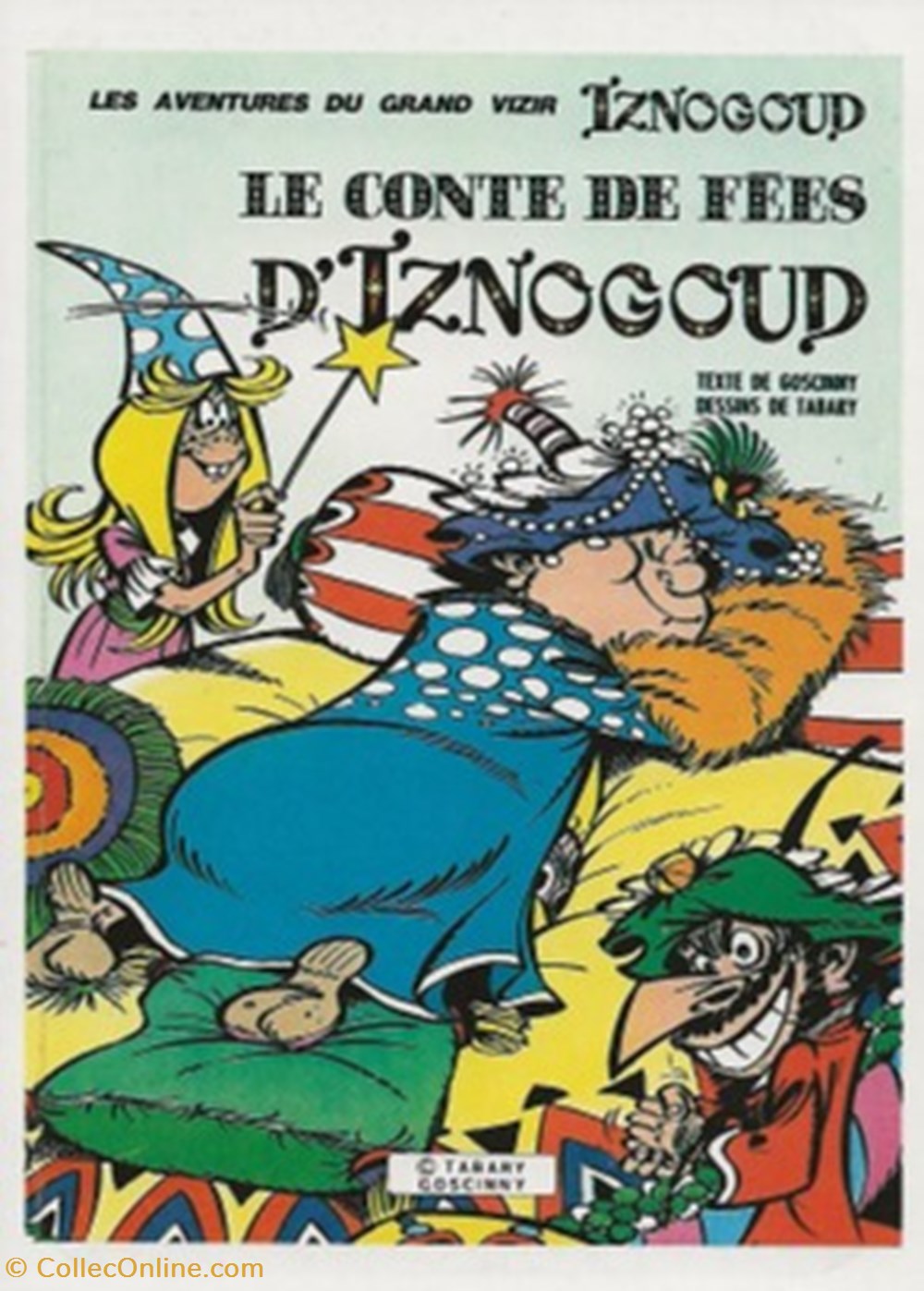 cartes postales bande dessinee iznogoud