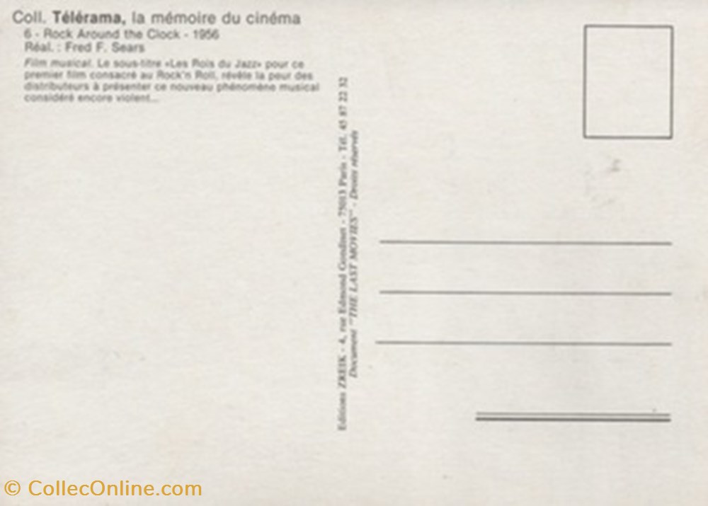 cartes postales autres rock around the clock