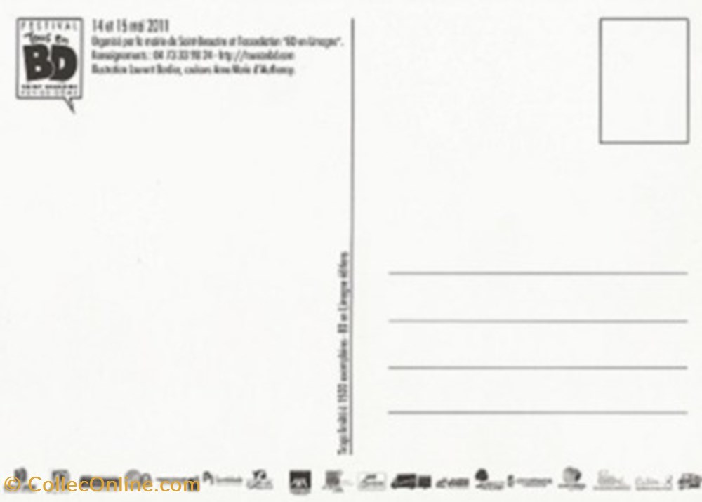 Saint-Beauzire (63) 2011 cartes postales bande dessinee saint beauzire 63 2011
