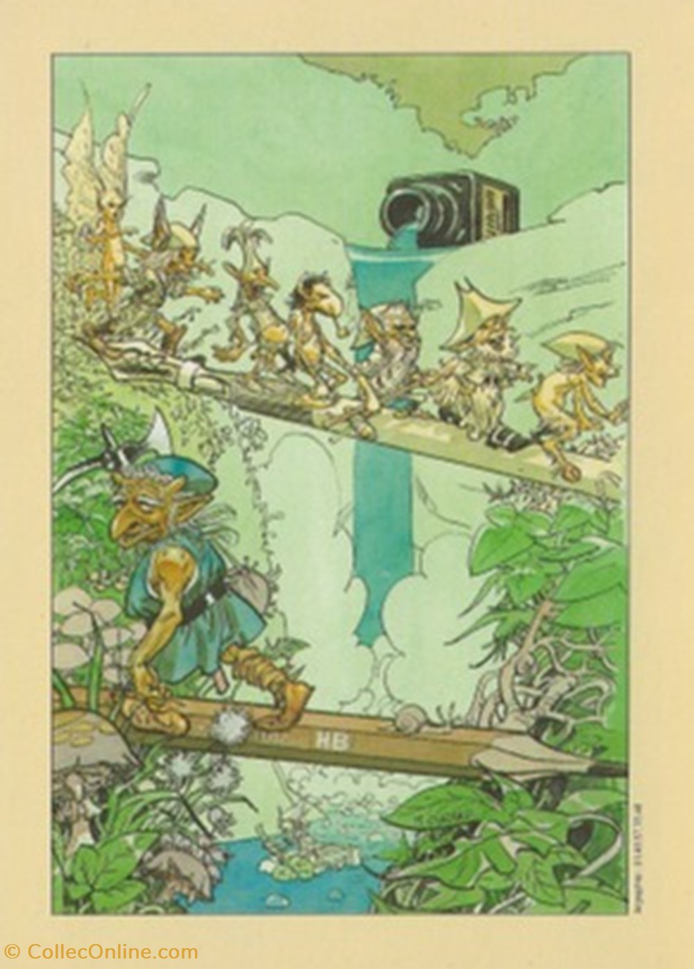 Maisons Laffitte (78) 1998 cartes postales bande dessinee maisons laffitte 78 1998