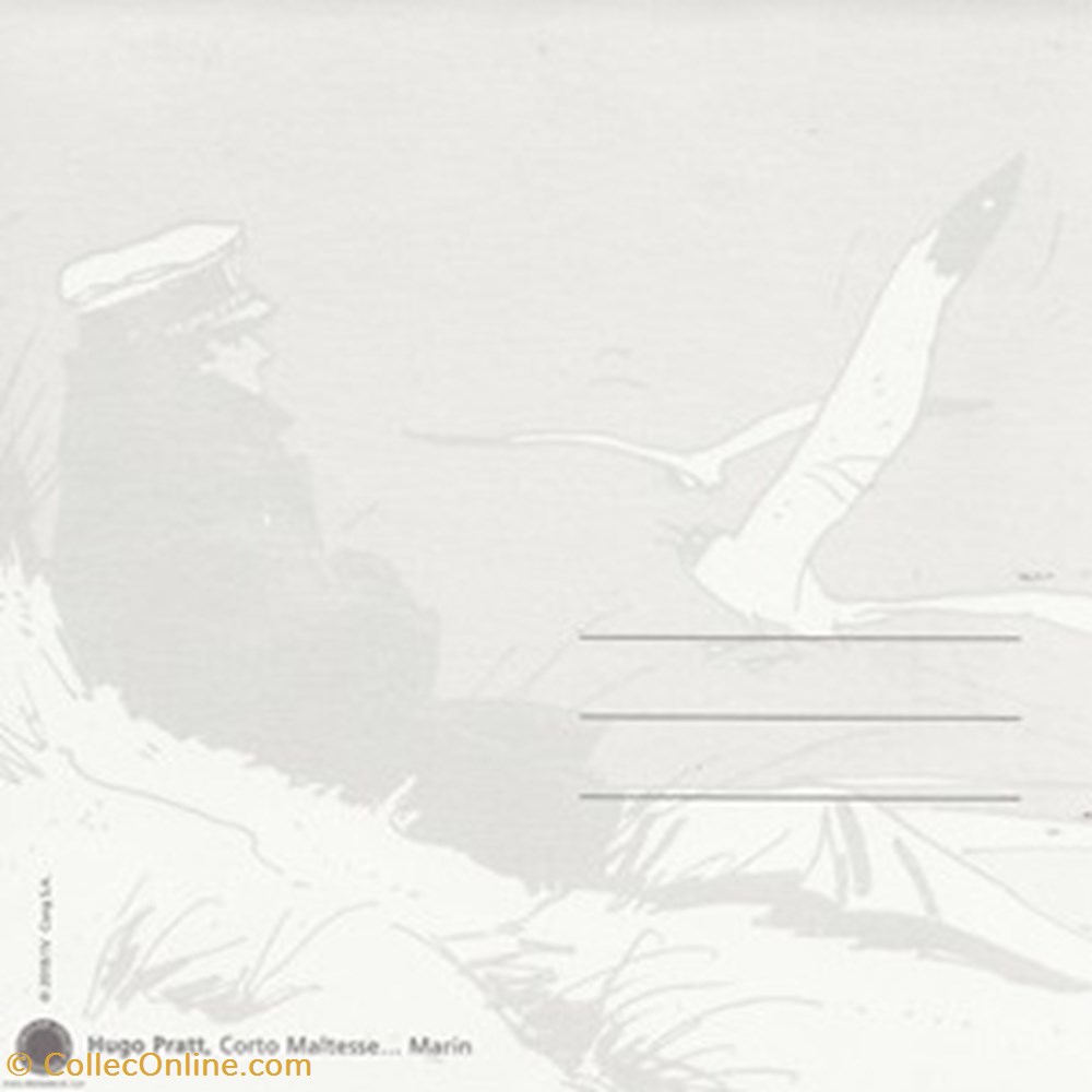 Corto Maltese cartes postales bande dessinee corto maltese