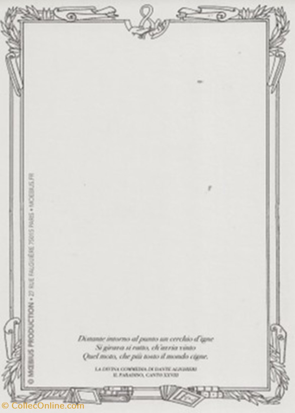 cartes postales bande dessinee paradiso
