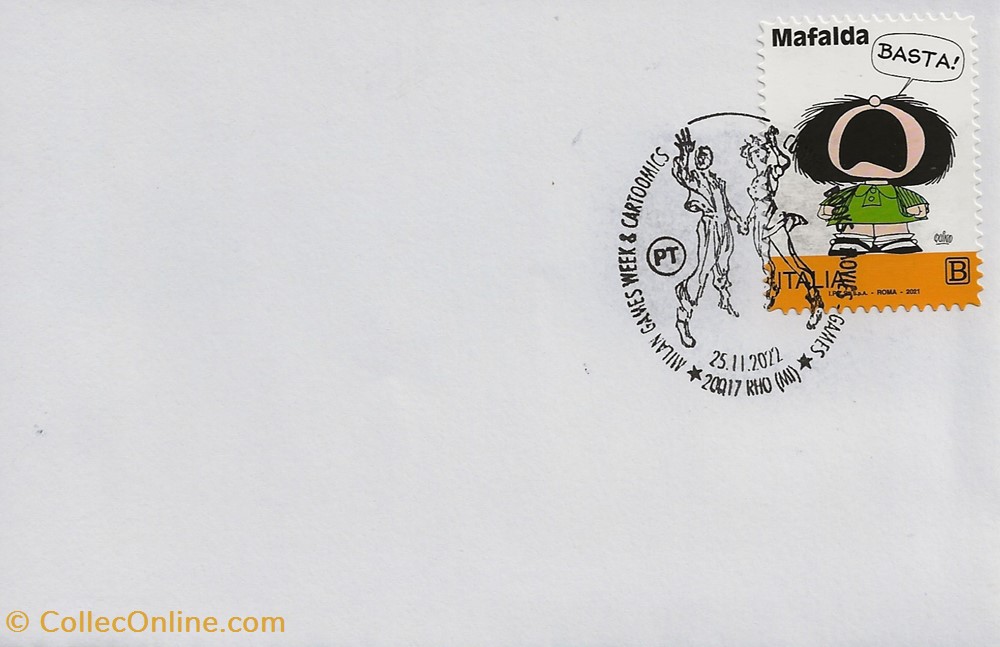 Rho (italie) 2022 Milan games week & cartoomics timbres rho italie 2022 milan games week cartoomics