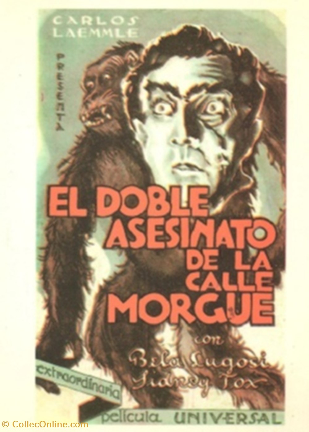 cartes postales autres el doble asesinato de la calle morgue
