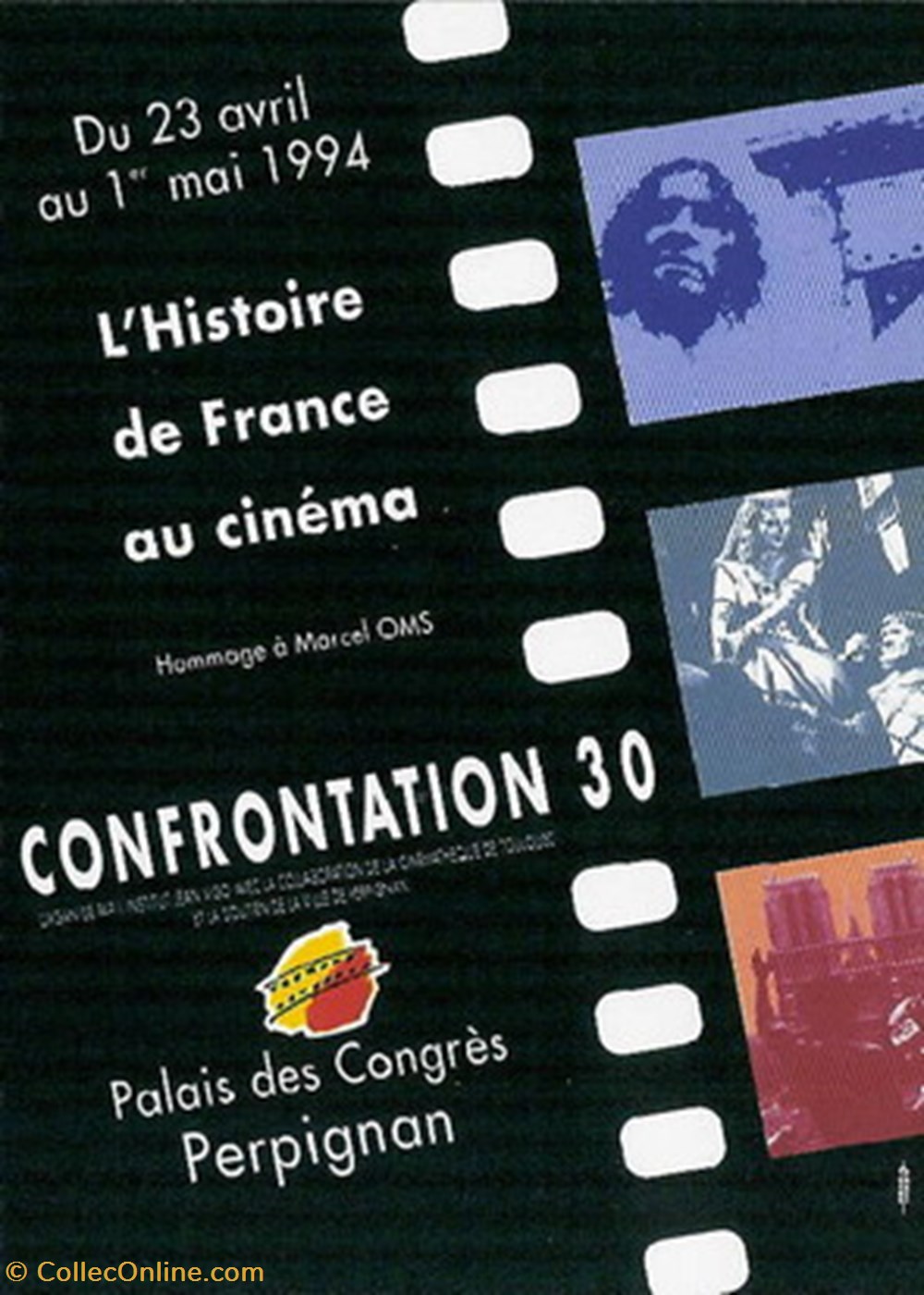 Perpignan Confrontation cinématographique 1994 cartes postales autres perpignan confrontation cinematographique 1994
