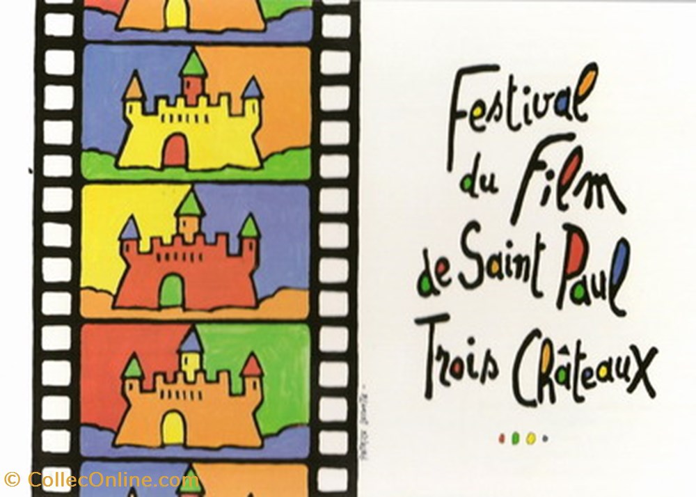 Saint Paul Trois Chateaux Festival du film cartes postales autres saint paul trois chateaux festival du film
