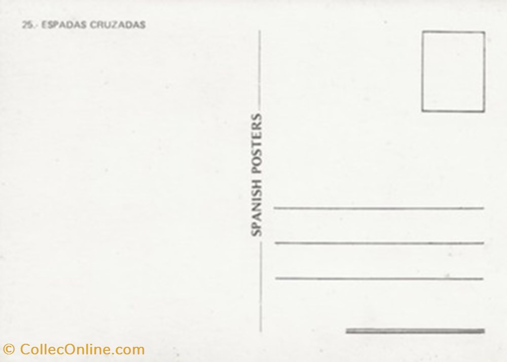 cartes postales autres espadas cruzadas