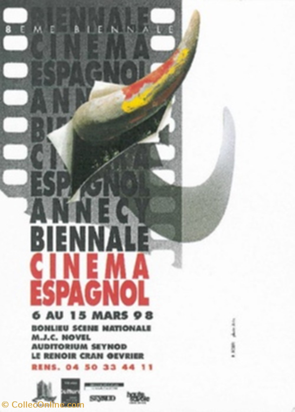 cartes postales autres annecy biennale du cinema espagnol 1998