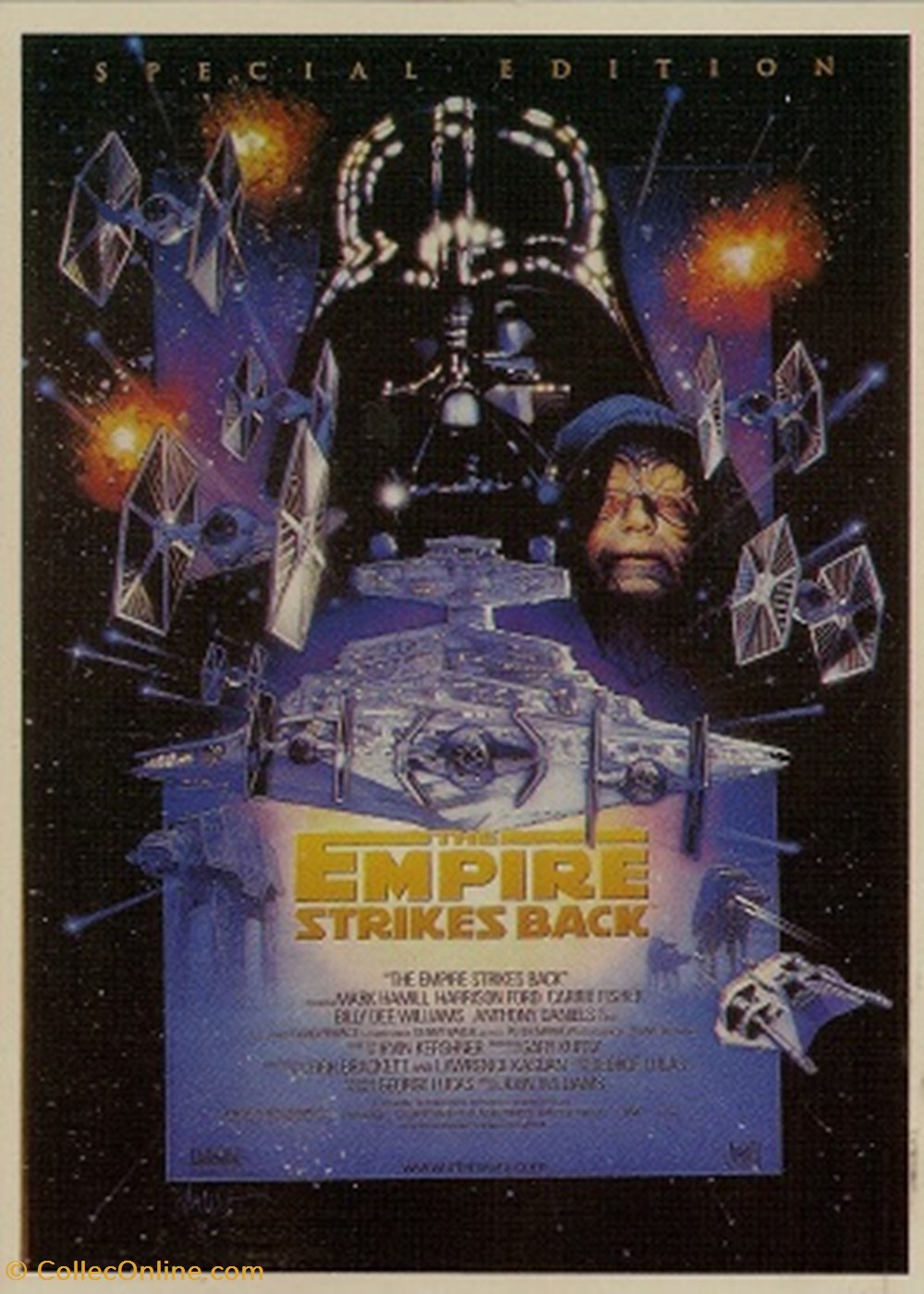 Star wars : the empire strickes back cartes postales autres star wars the empire strickes back