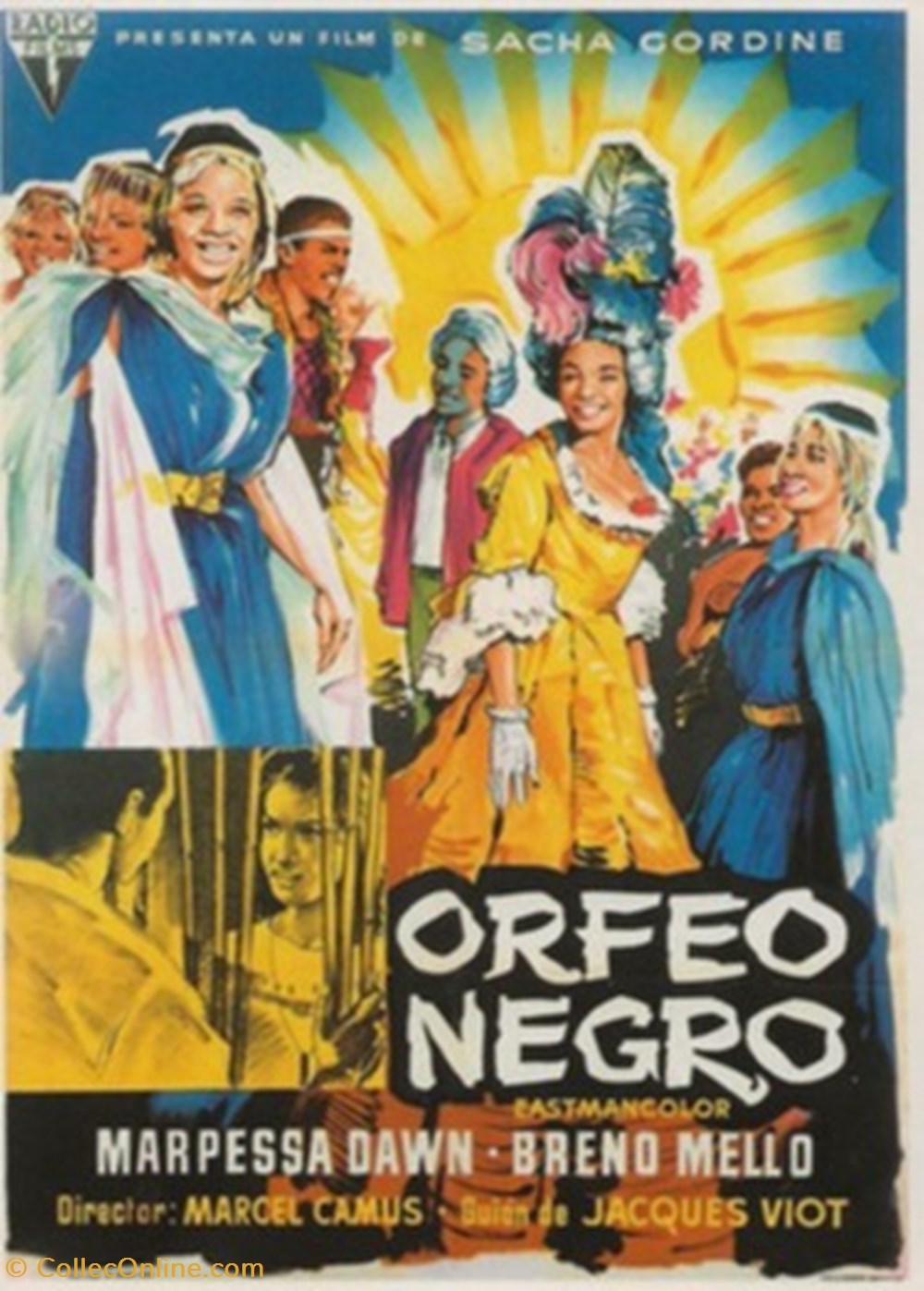 Orfeu negro cartes postales autres orfeu negro