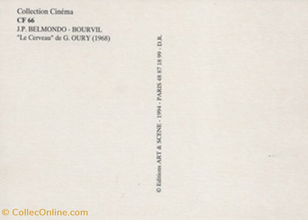 cartes postales autres le cerveau