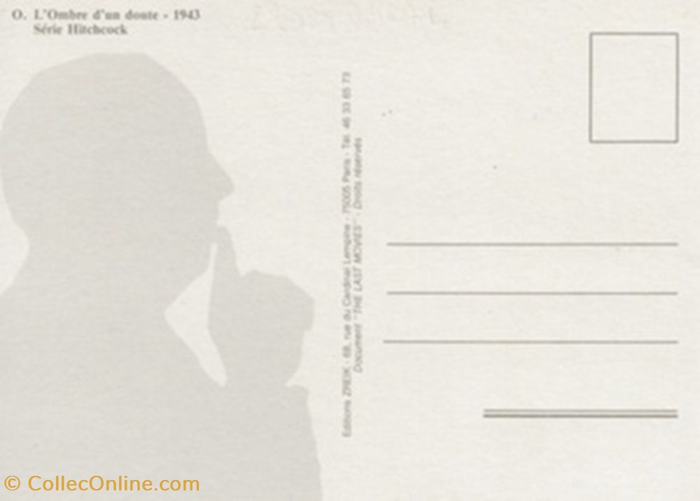Shadow of a doubt cartes postales autres shadow of a doubt