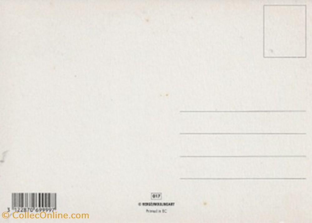 Tintin cartes postales bande dessinee tintin