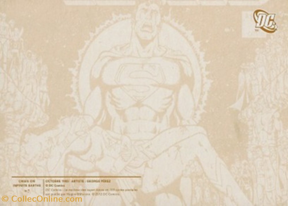 DC Comics cartes postales bande dessinee dc comics