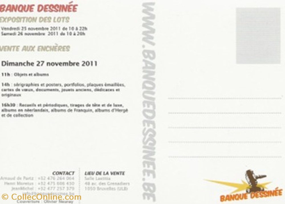 Banque Dessinée 22 cartes postales bande banque dessinee 22