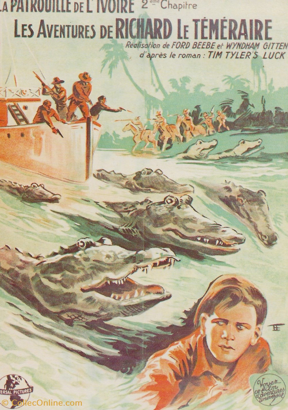 cartes postales autres les aventures de richard le temeraire la patrouille de ivoire 2eme chapitre