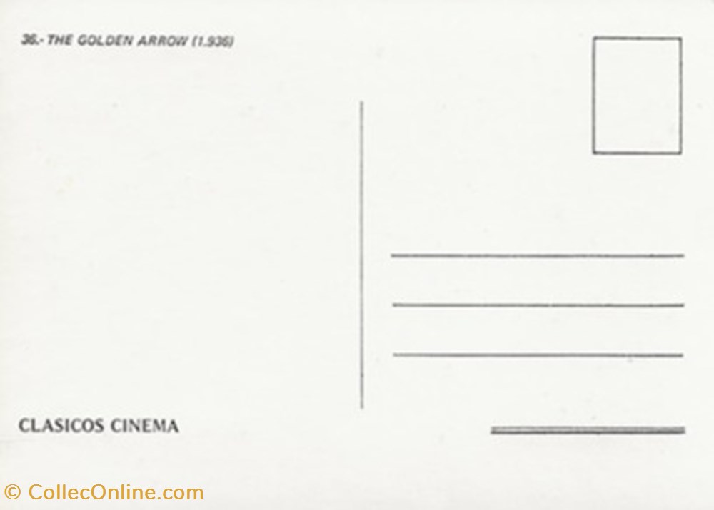 cartes postales autres the golden arrow