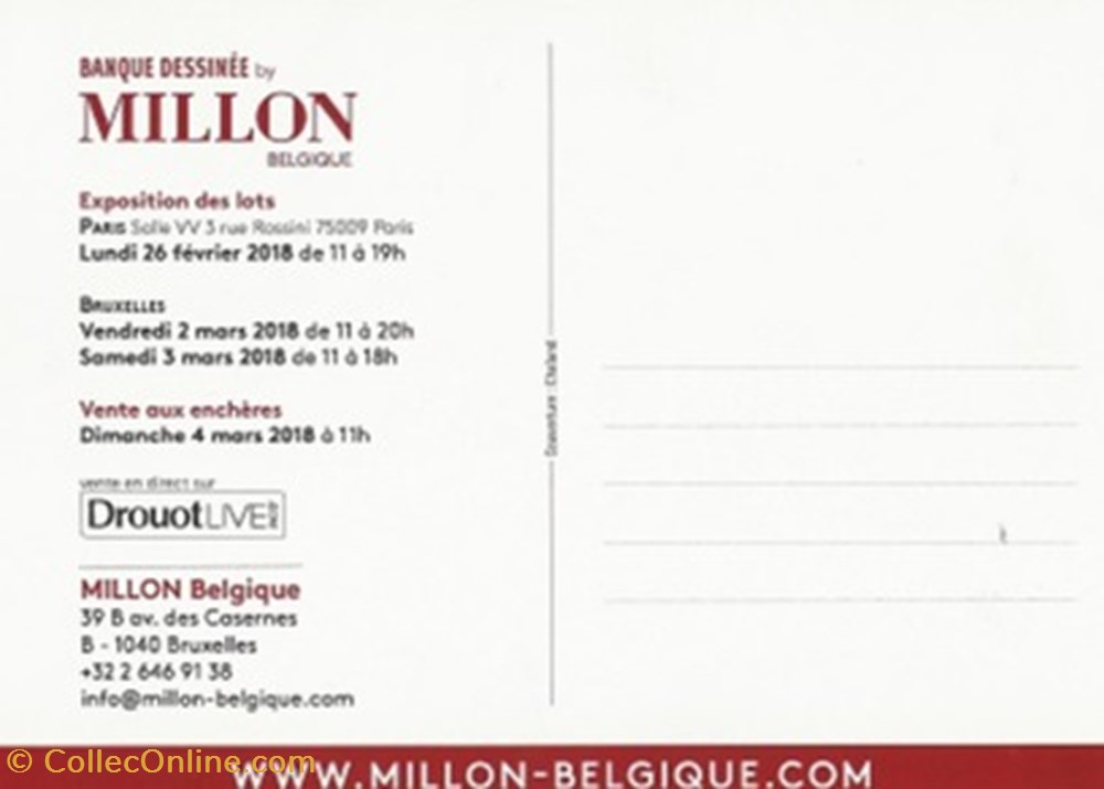 cartes postales bande banque dessinee 51 180304