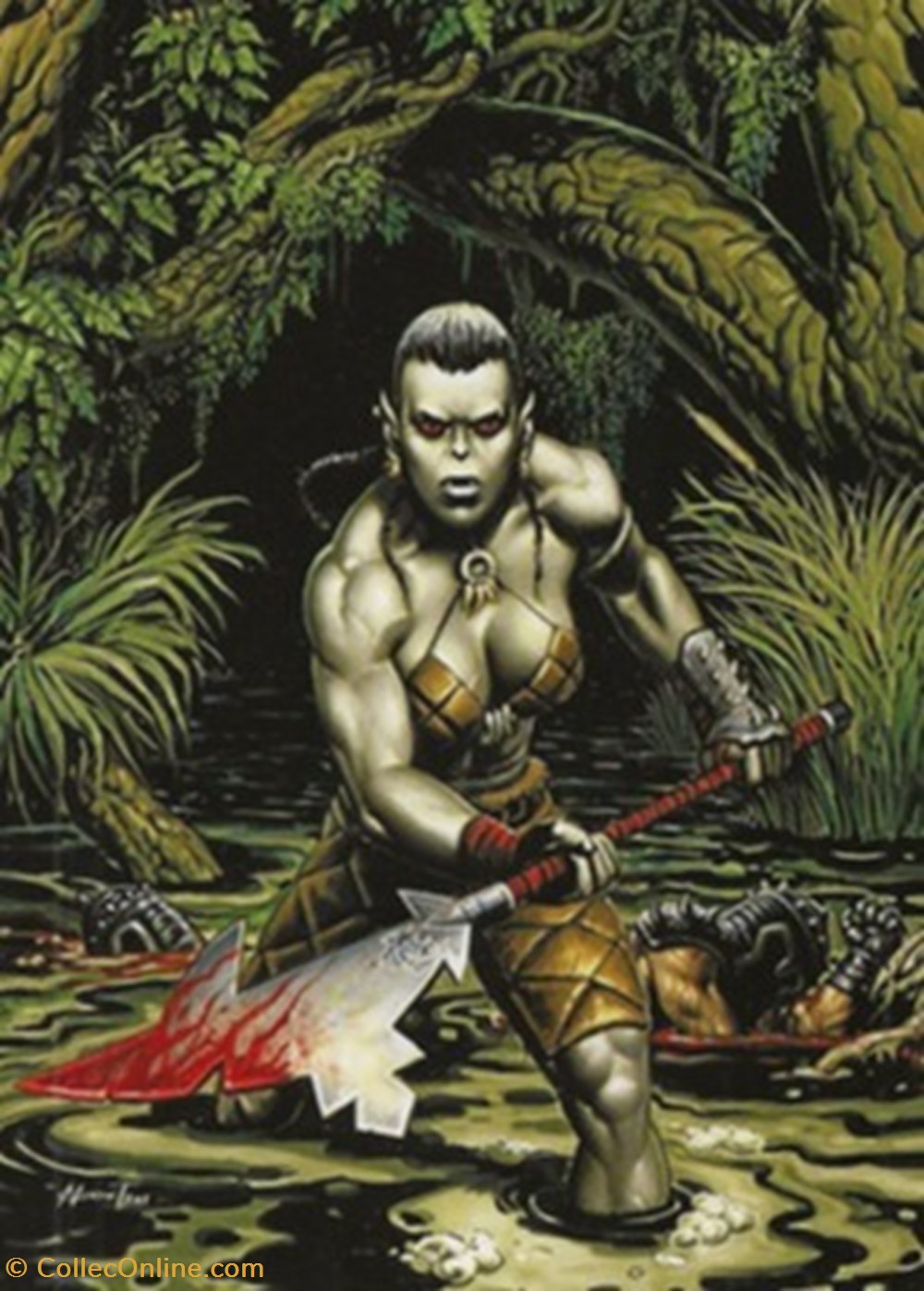 Les orks cartes postales bande dessinee les orks