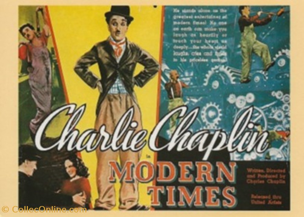 cartes postales autres modern times