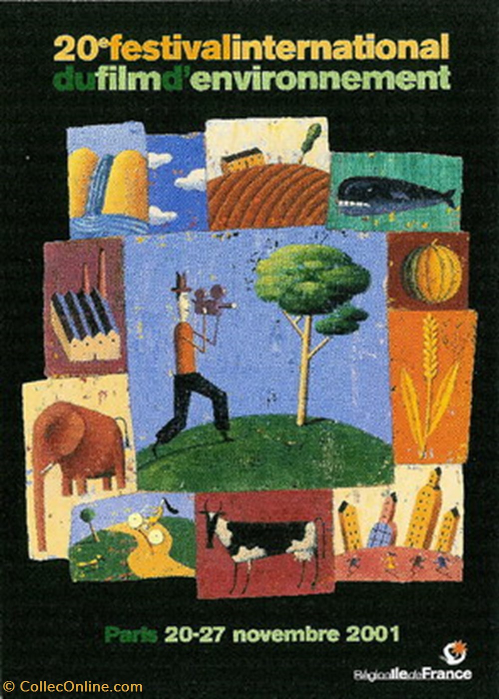 cartes postales autres paris festival international du film environnement 2001