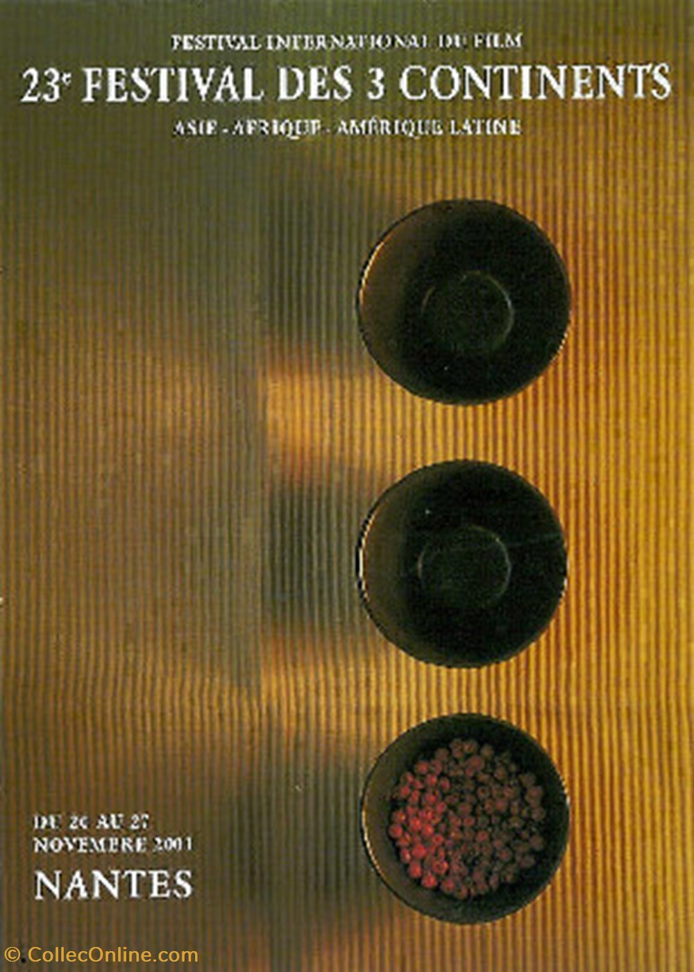Nantes Festival des trois continents 2001 cartes postales autres nantes festival des trois continents 2001