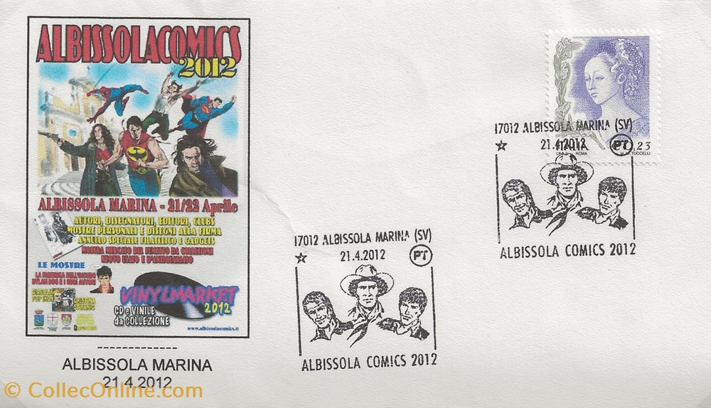 Albissola Marina (Italie) 2012 Albissola comics timbres albissola marina italie 2012 albissola comics