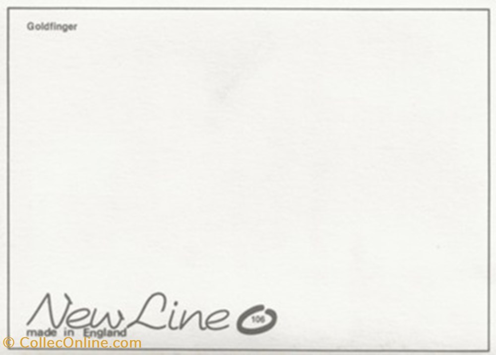 Goldfinger cartes postales autres goldfinger