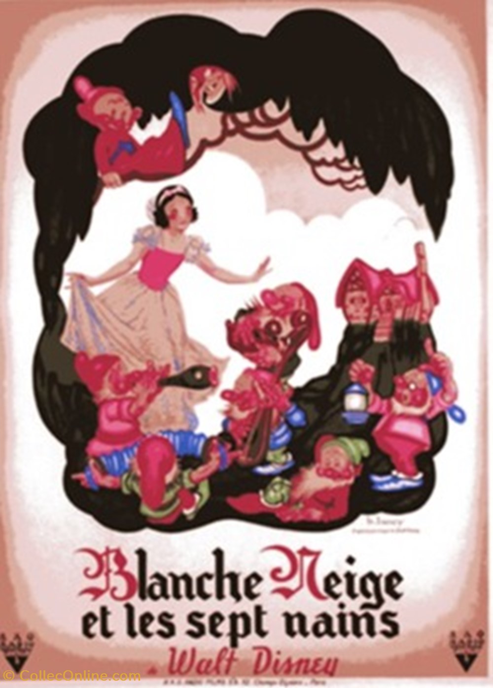 Blanche-Neige et les 7 nains cartes postales autres blanche neige et les 7 nains