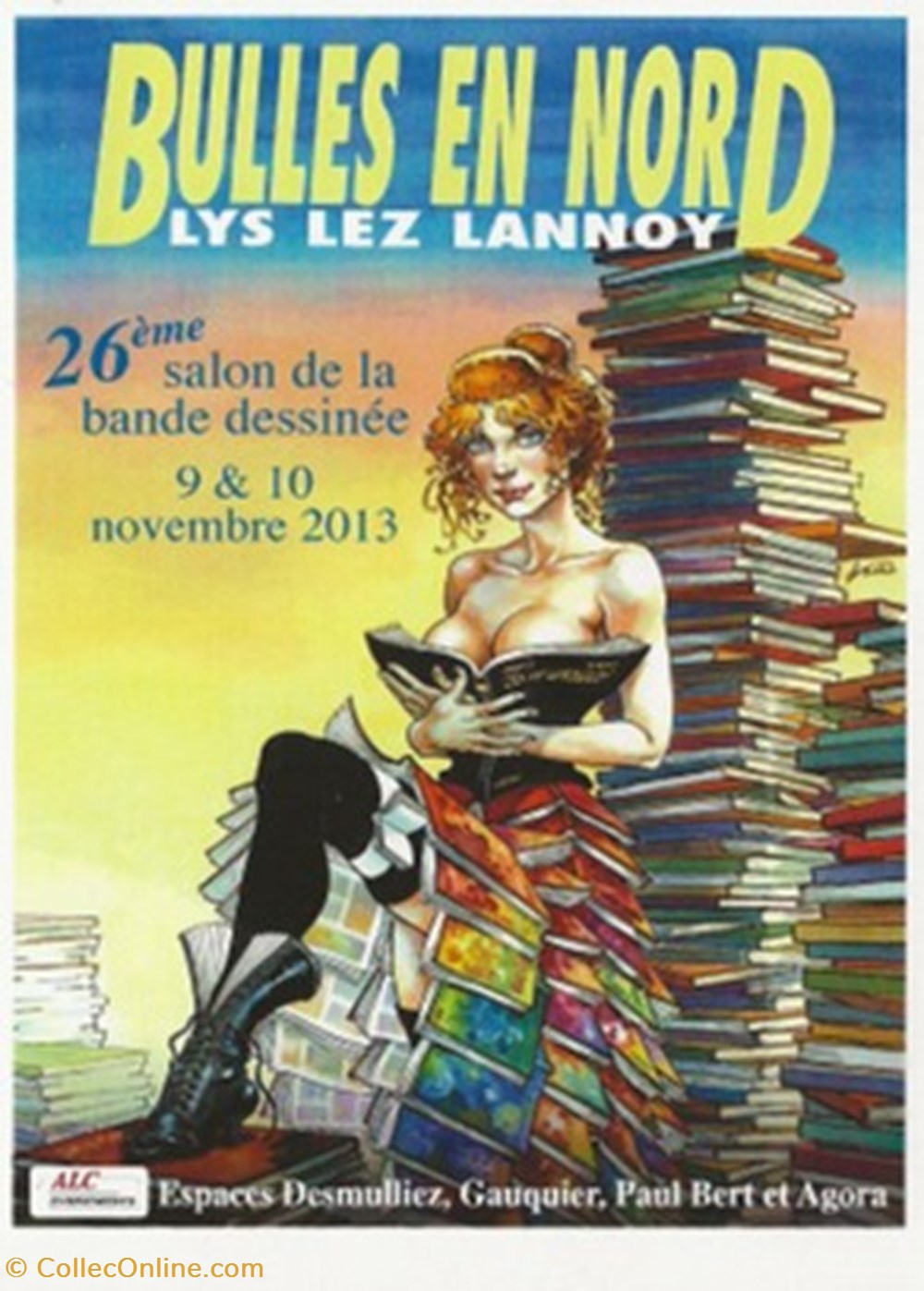 cartes postales bande dessinee lys lez lannoy 59 2013