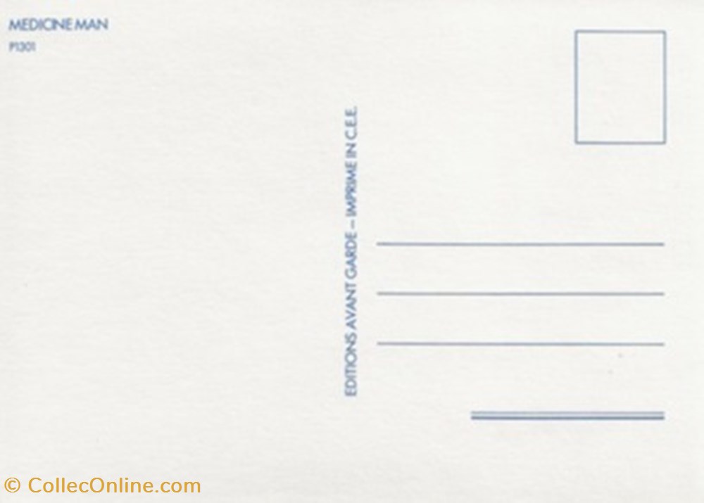 cartes postales autres medecine man