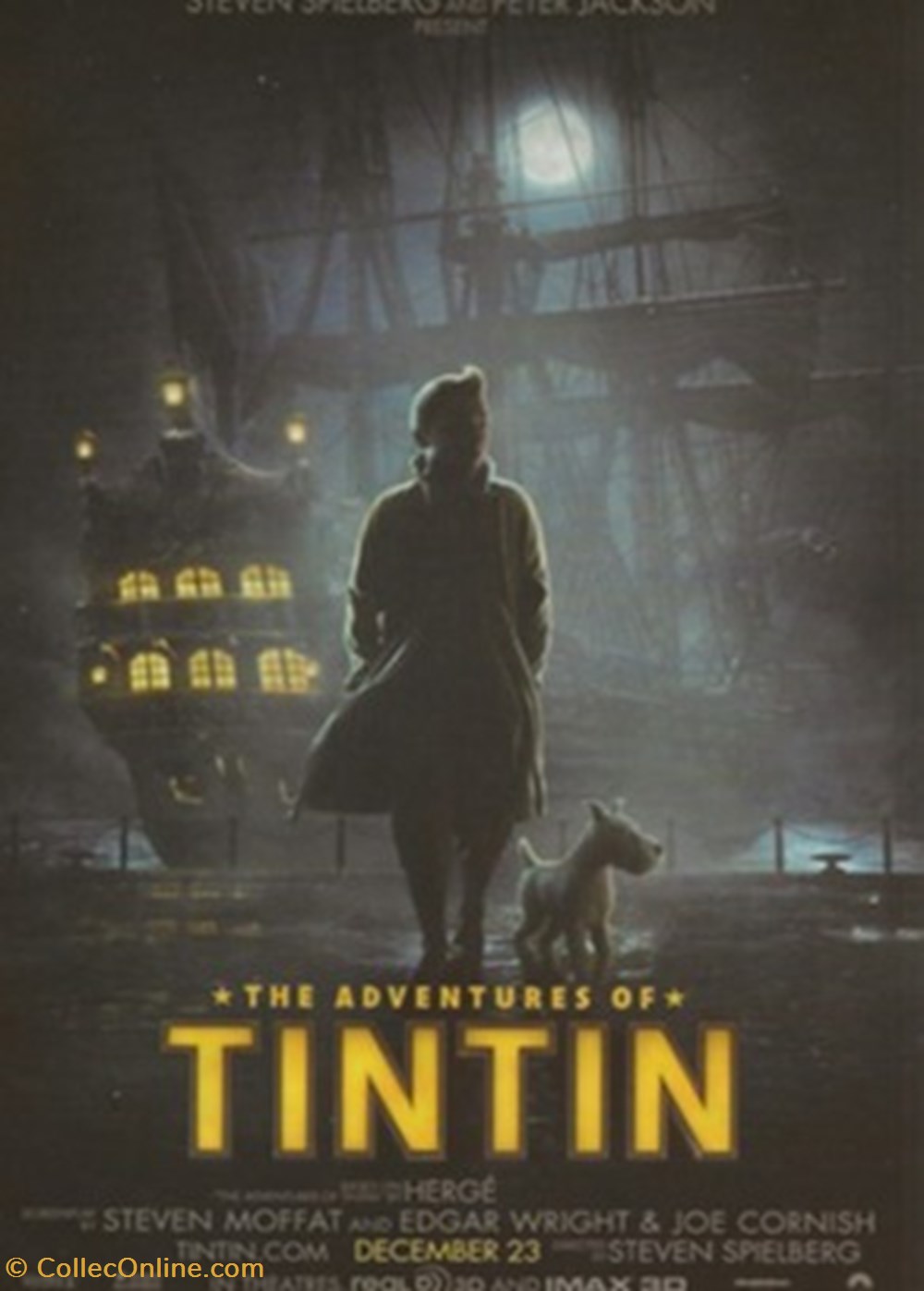 The adventures of Tintin : The secret of the Unicorn cartes postales autres the adventures of tintin the secret of the unicorn