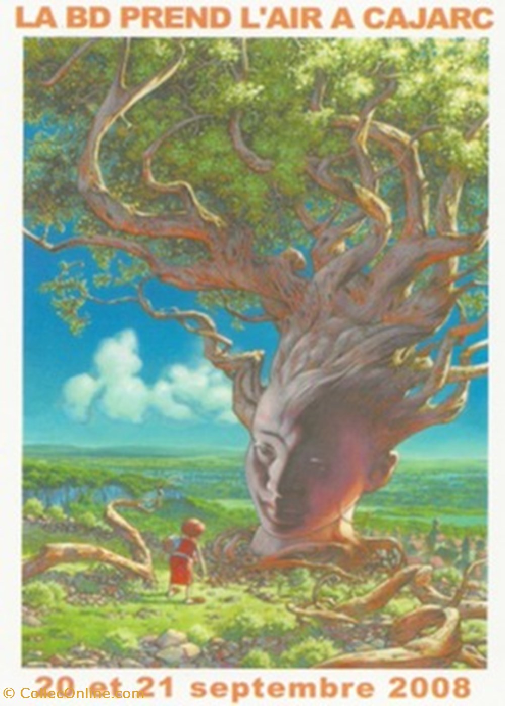 Cajarc (46) 2008 cartes postales bande dessinee cajarc 46 2008