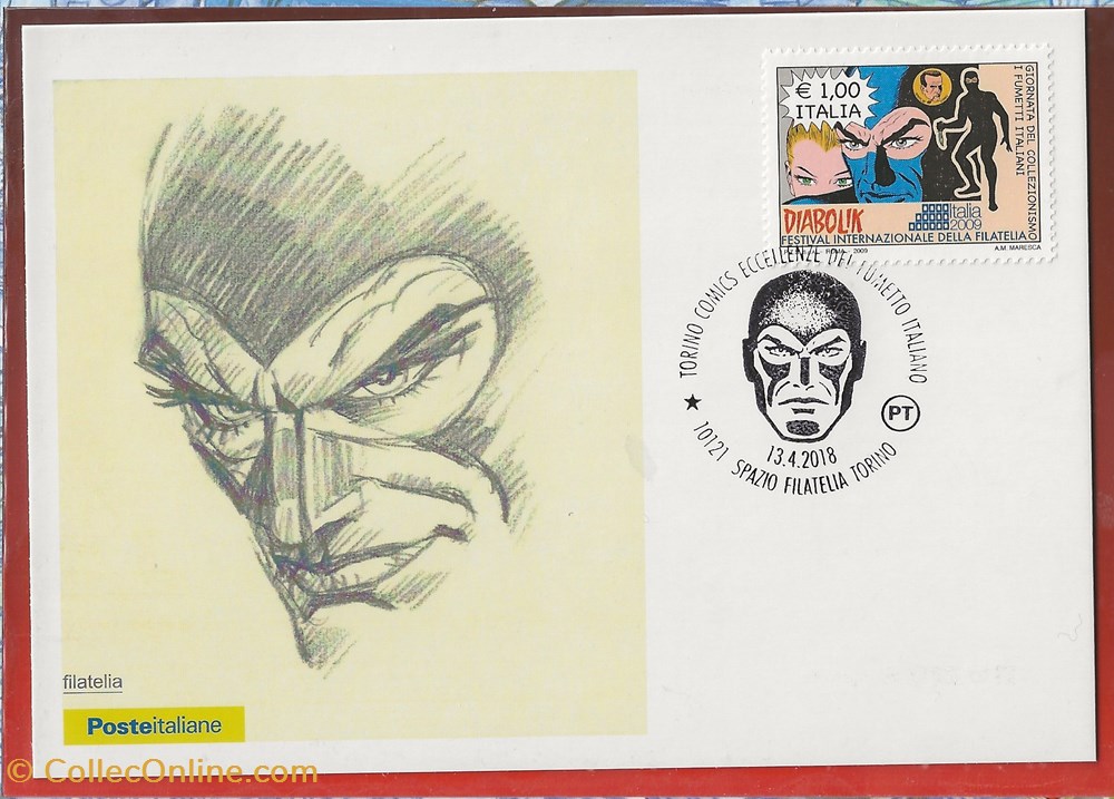 timbres torino italie 2018 torino comics eccellenze del fumetto italiano