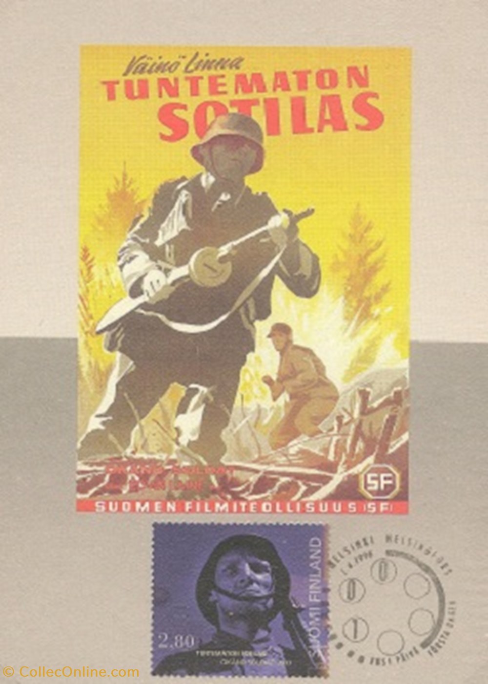 Tuntematon sotilas cartes postales autres tuntematon sotilas