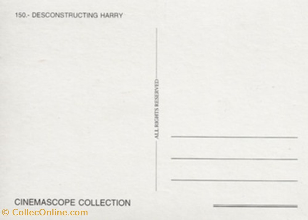 Deconstructing Harry cartes postales autres deconstructing harry