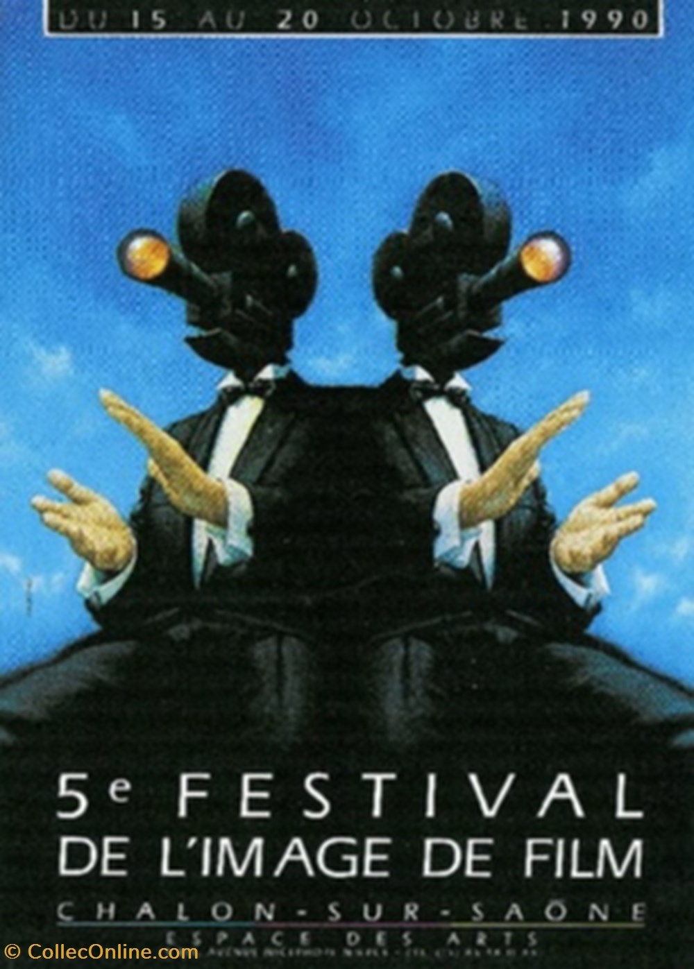 Chalon sur Saône Festival de l'image de film 1990 cartes postales autres chalon sur saone festival de image de film 1990